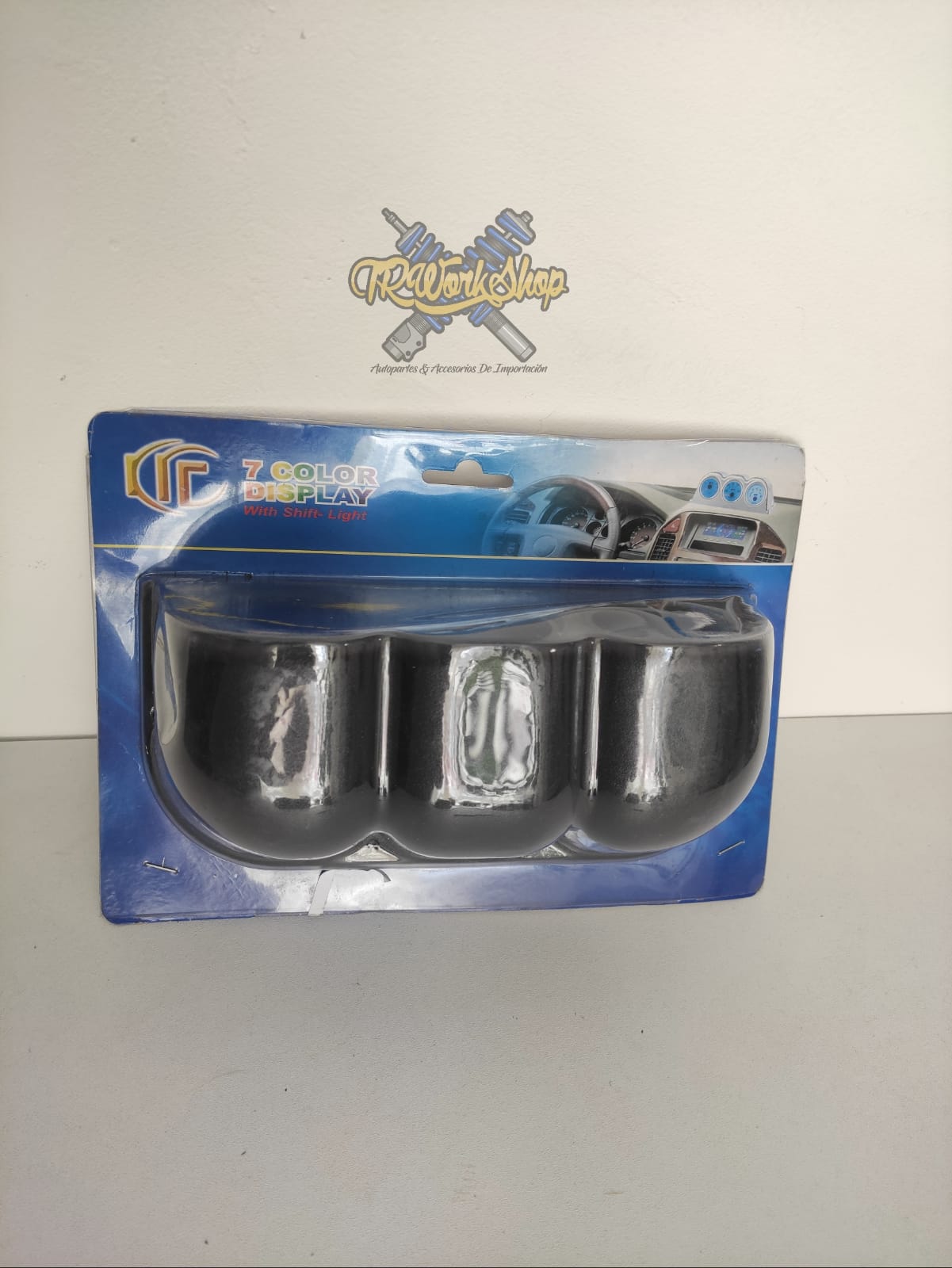 Base para 3 Medidores 52mm | Superficie Plana | Universal | JOM Alemania