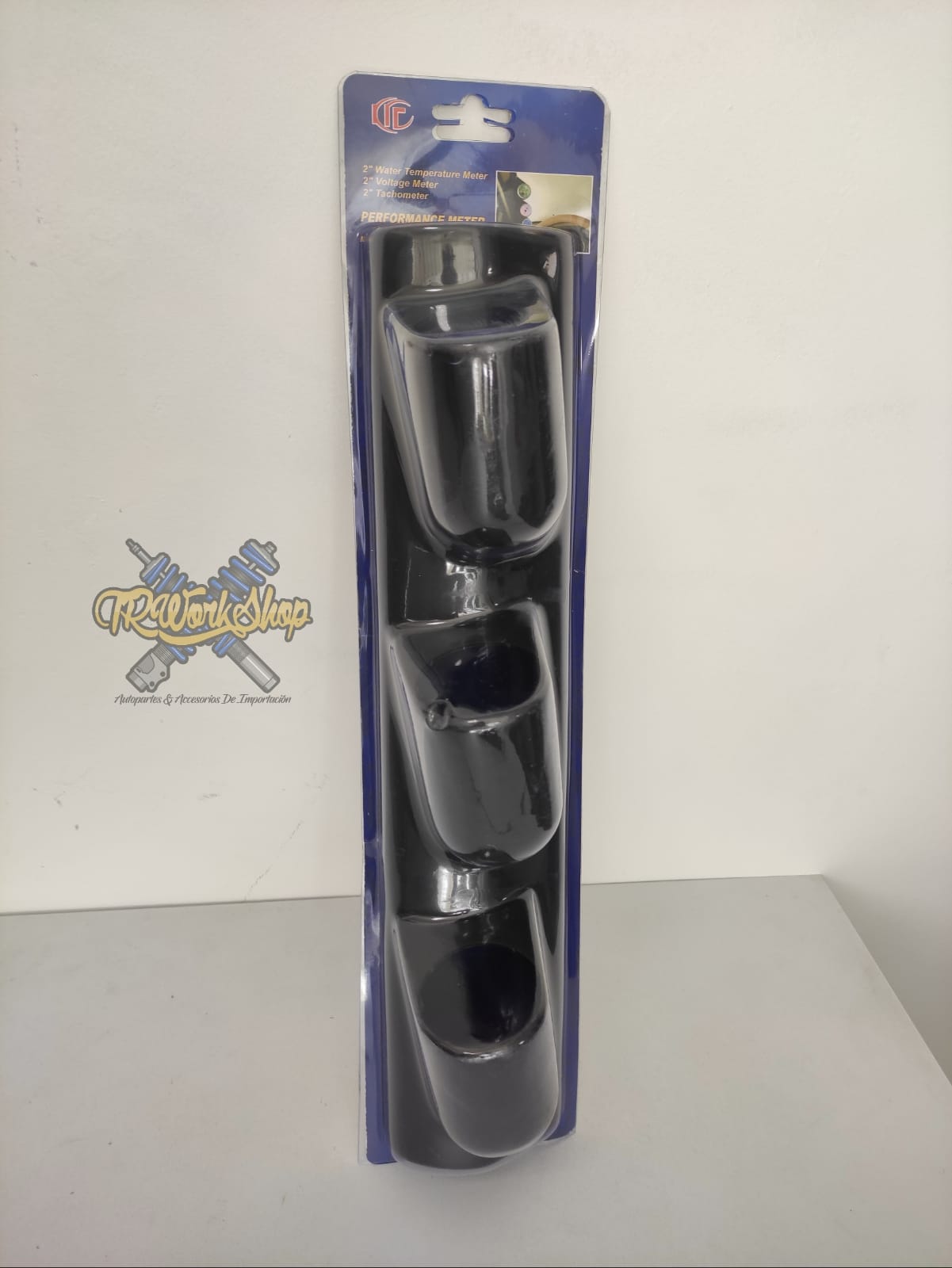 Base para 3 Medidores 52mm | Para Poste A-Pilar | Universal | JOM Alemania
