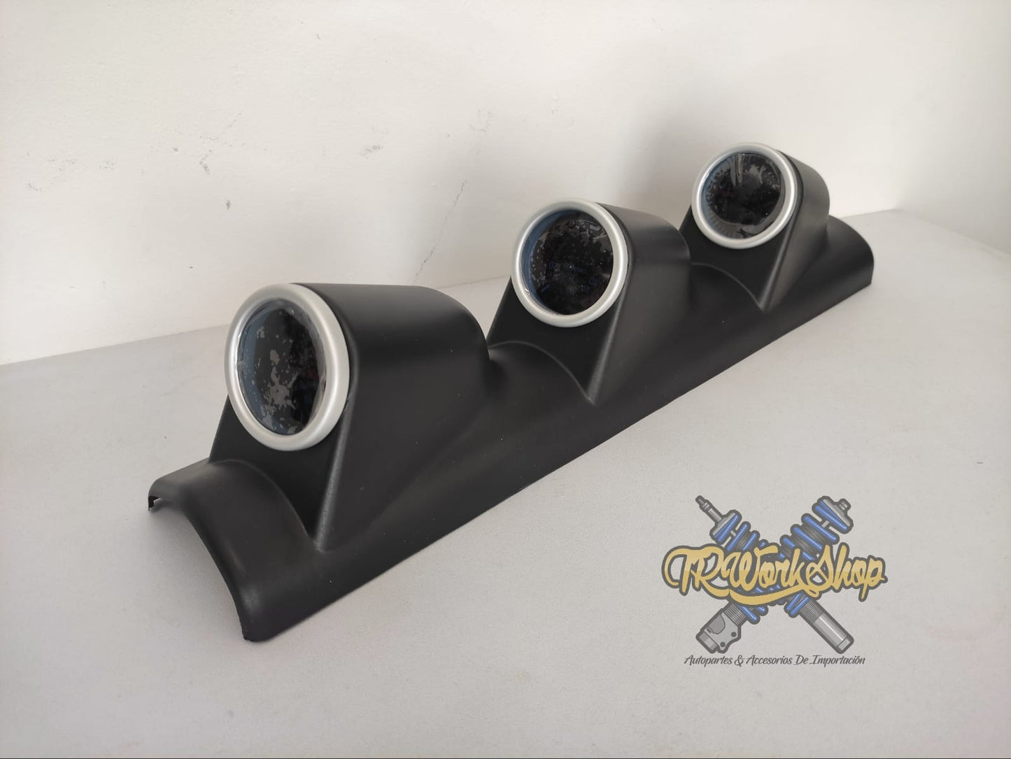 Base para 3 Medidores 52mm | Para Poste A-Pilar | Universal | JOM Alemania