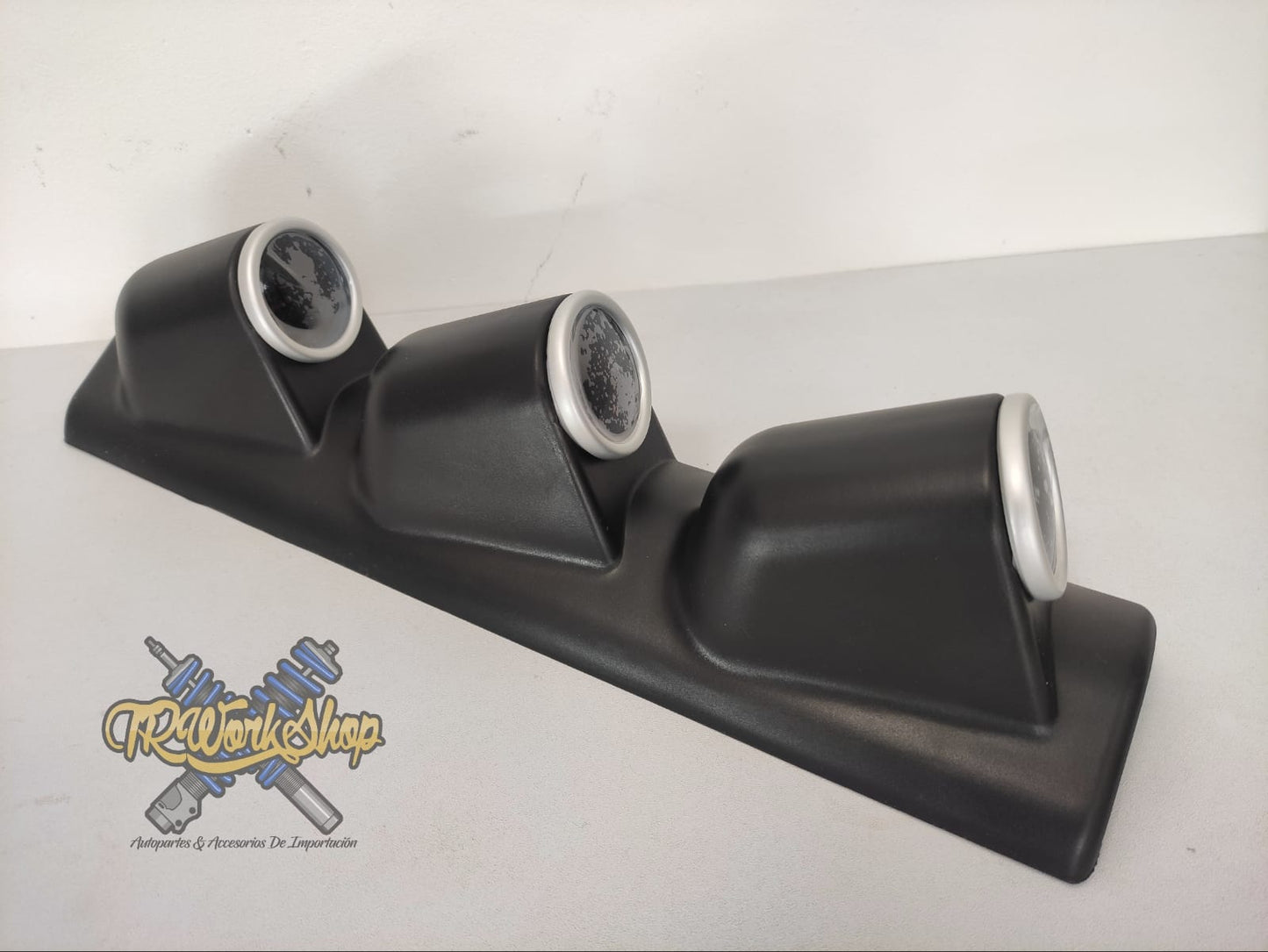 Base para 3 Medidores 52mm | Para Poste A-Pilar | Universal | JOM Alemania