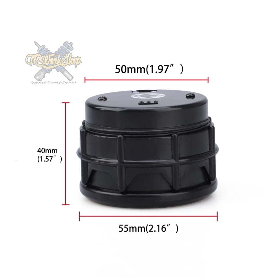 Medidor Presión de Turbo Boost 52mm 30 PSI con Sensor | Iluminación LED | TRWS