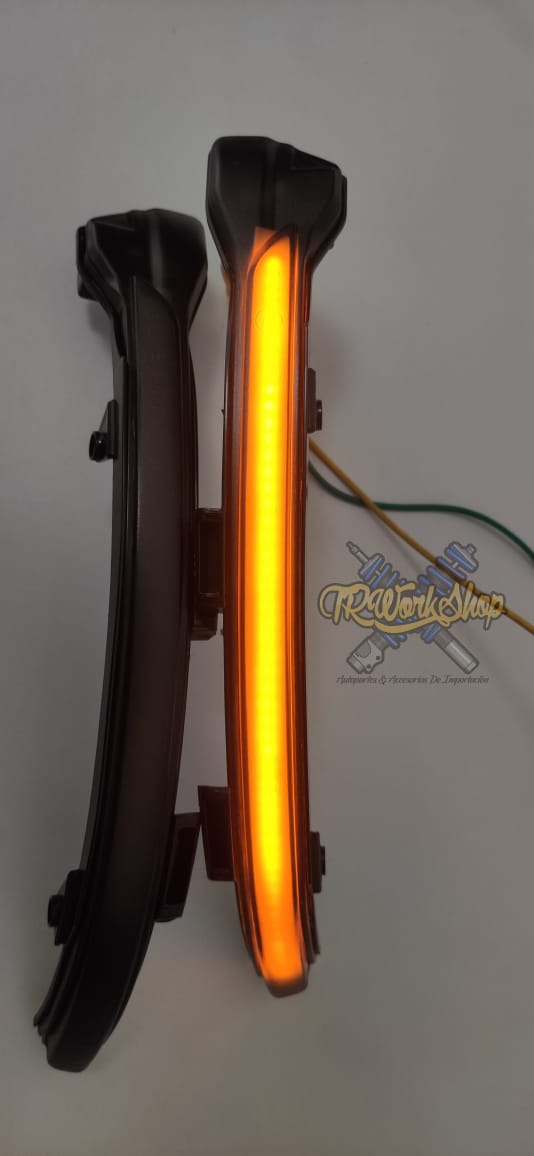 LED Direccional Dinámica Secuencial Espejo Golf Mk7 / Jetta A7 | Luz Ámbar | TRWS