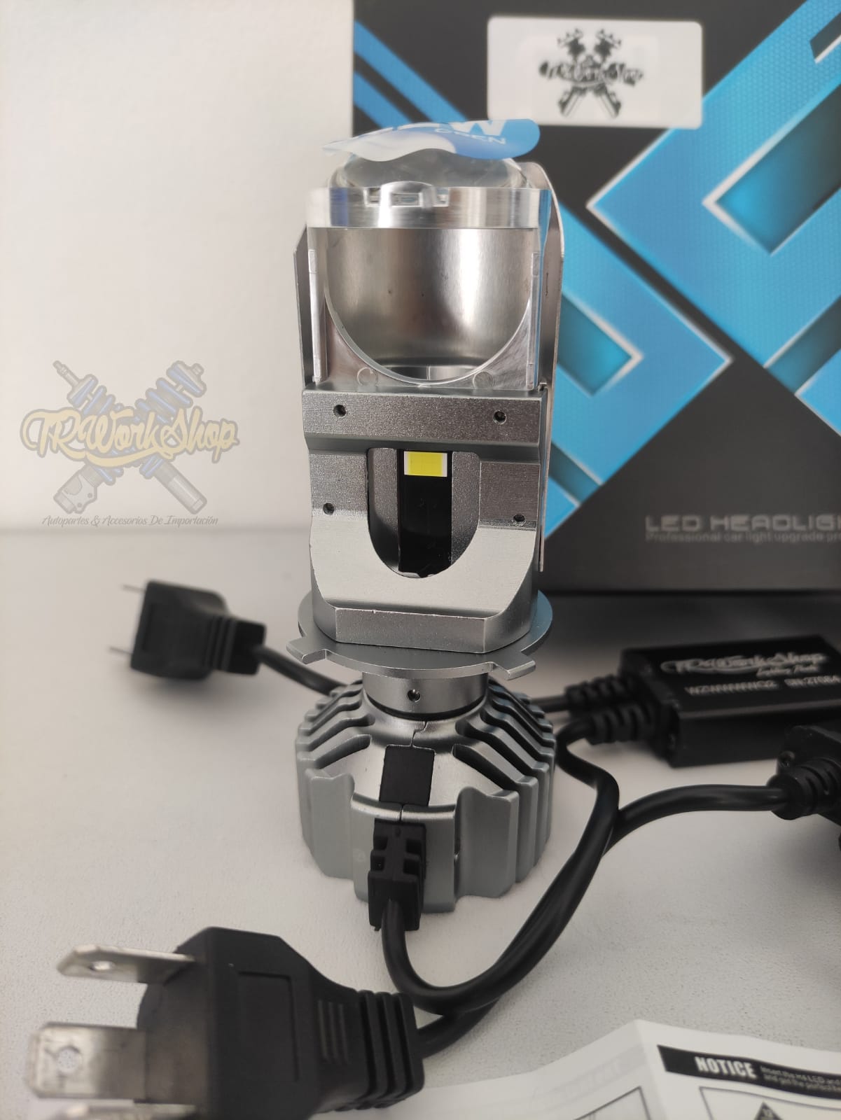 H4 LED Mini Proyector 11,000 Lumens 6000K | Alta Calidad CSP