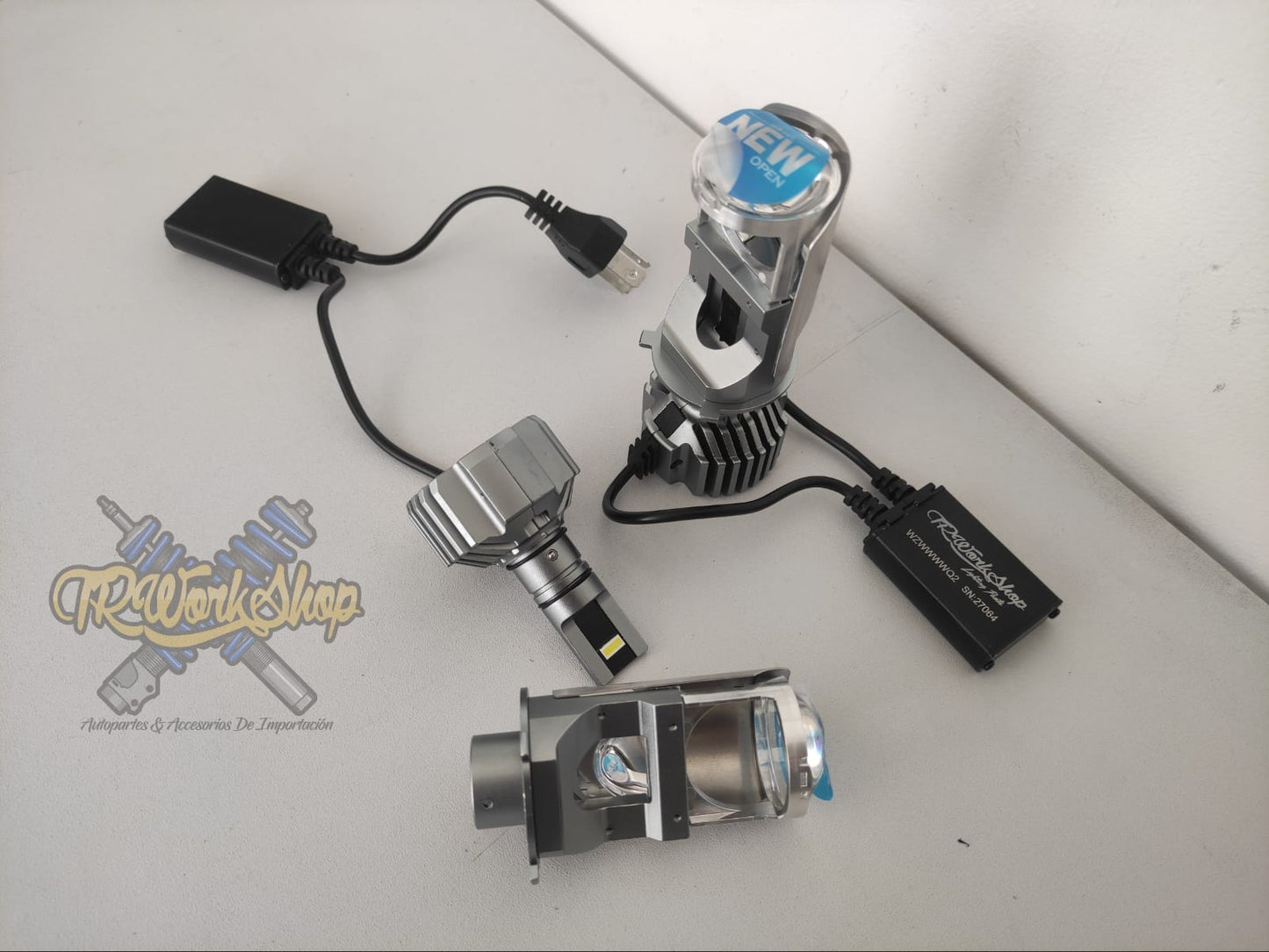 H4 LED Mini Proyector 11,000 Lumens 6000K | Alta Calidad CSP