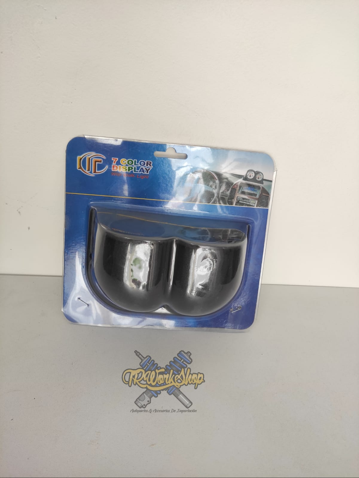 Base para 2 Medidores 52mm | Superficie Plana | Universal | JOM Alemania