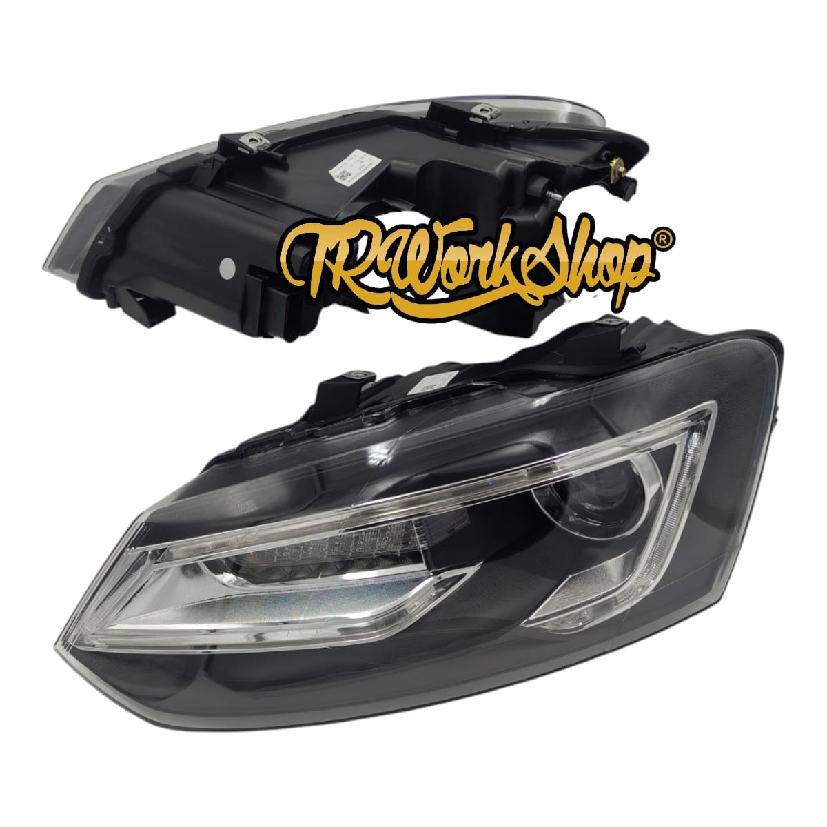 Faros VW Polo Vento 2013-2022 DLR Secuencial Vland Import