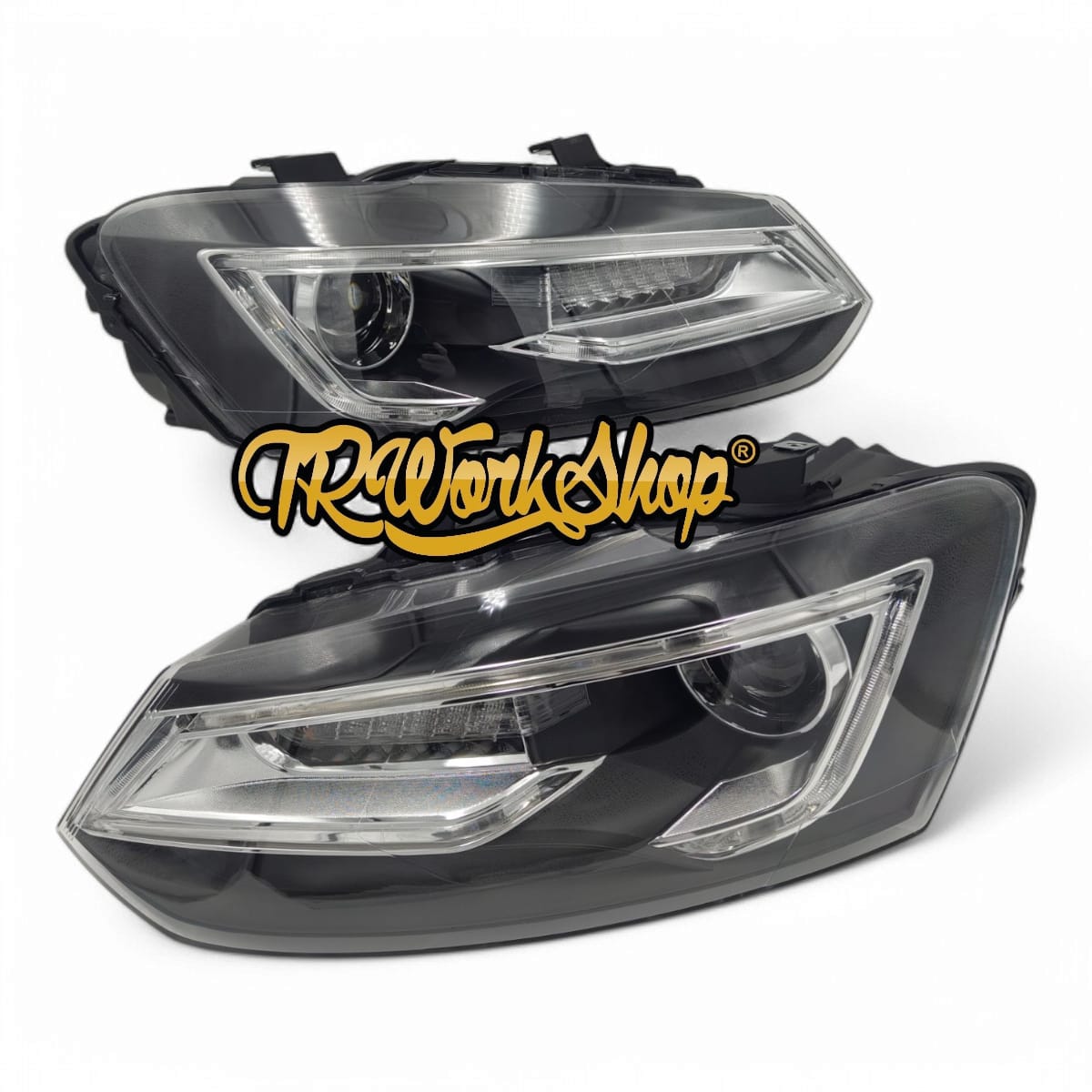 Faros VW Polo Vento 2013-2022 DLR Secuencial Vland Import