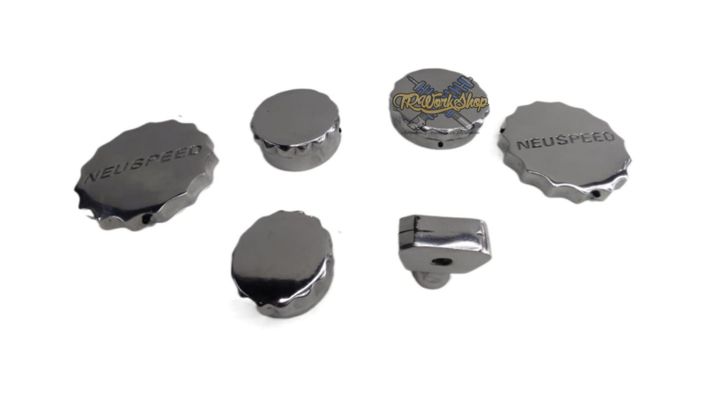 Kit Embellecedor Tapas Aluminio Jetta Golf A3 Mk3 | TRWS