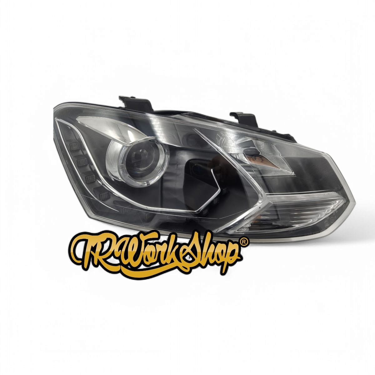 Faros VW Polo / Vento 2013-2022 Tipo GLI Silver LED | Importación Eagle