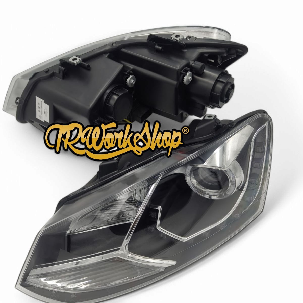 Faros VW Polo / Vento 2013-2022 Tipo GLI Silver LED | Importación Eagle