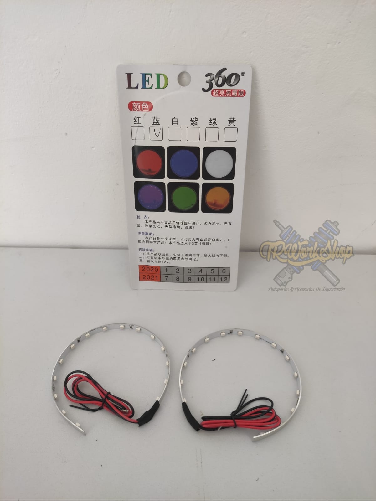 Aros LED 360° Ojo de Demonio | Para Retrofit Proyectores Lupas