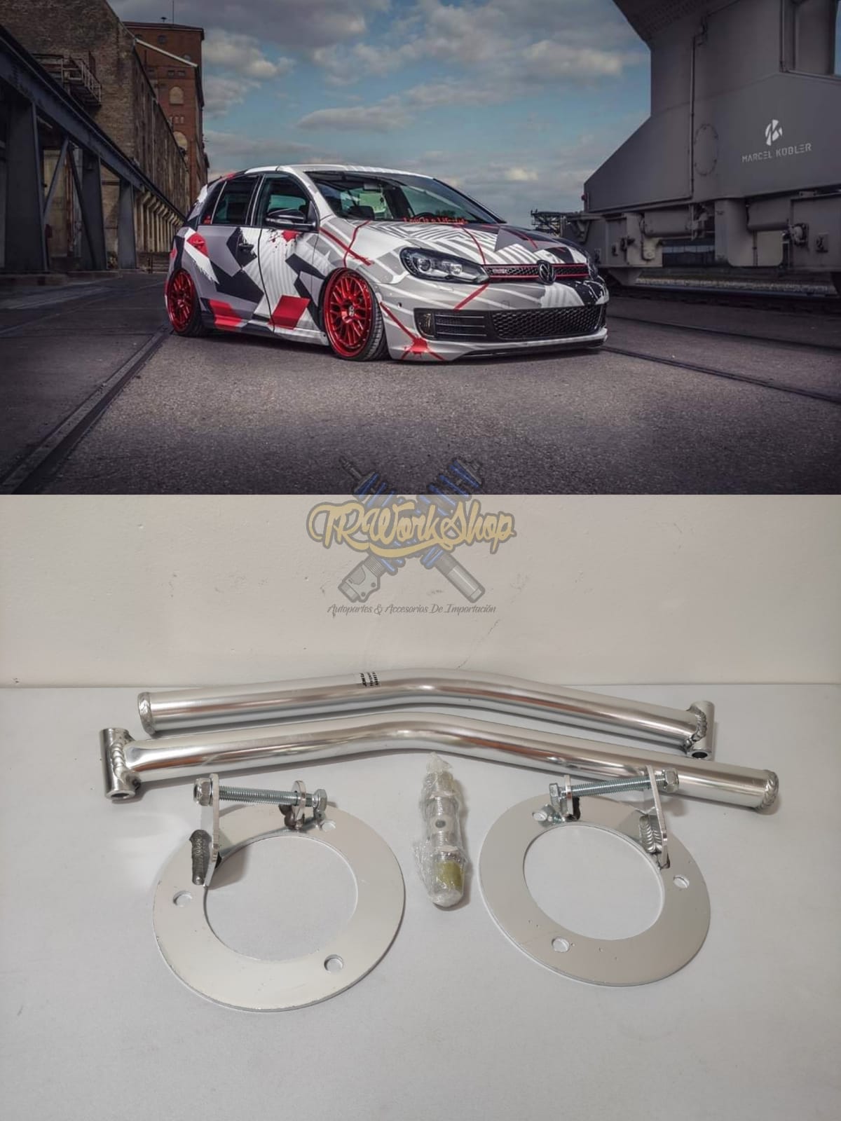 Barra Estabilizadora (Torsión) Delantera VW Golf MK5 / MK6 y Bora | JOM