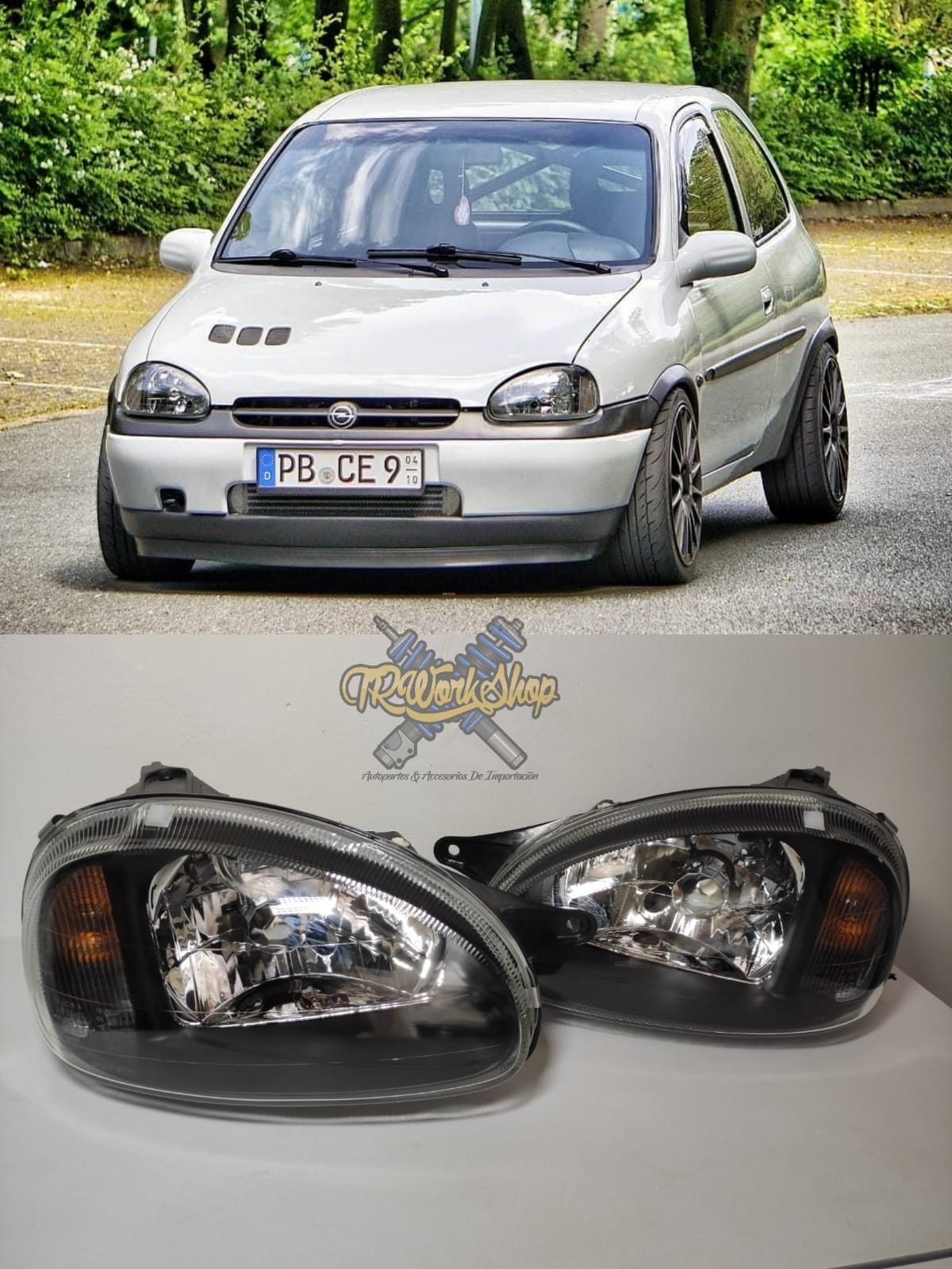 Faros Principales para Chevrolet Chevy 1993 a 2003 (Der / Izq) - Depo