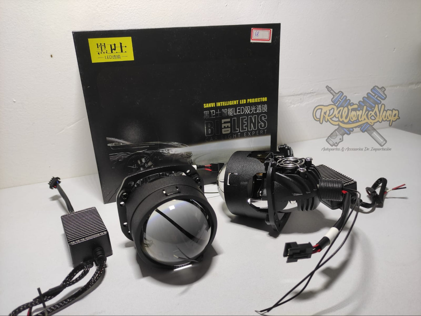 Proyectores Bi-LED 3” Sanvi | H4 H7 H13 9006 | Luz Alta y Baja
