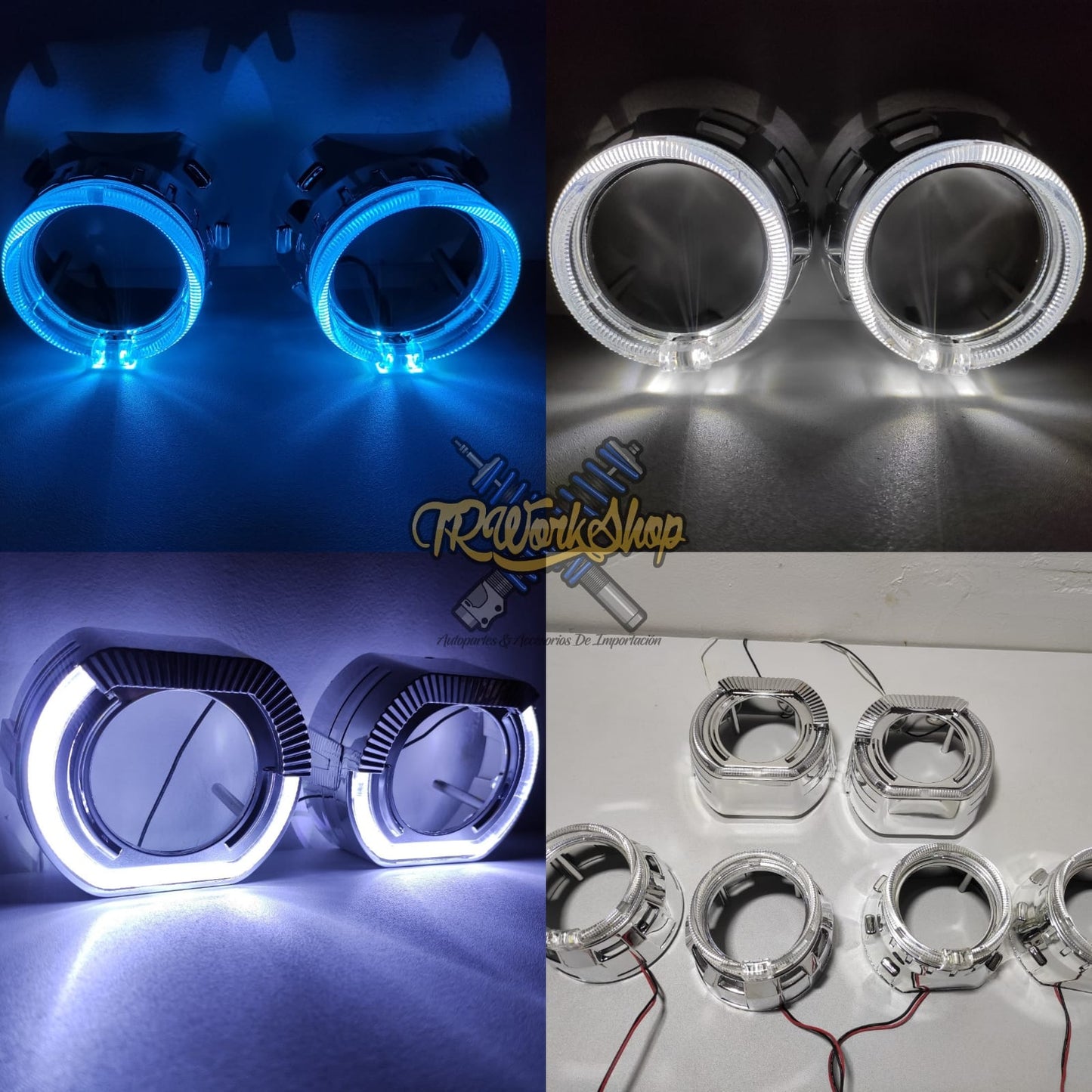 Proyectores Bi-LED 3” Sanvi | H4 H7 H13 9006 | Luz Alta y Baja