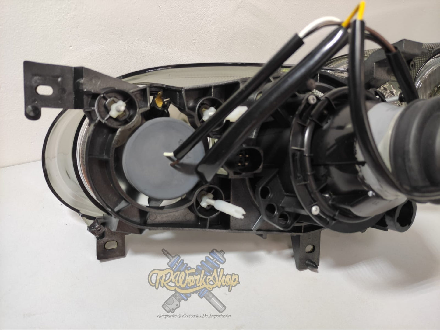 Faros Smoke VW Golf VR6 GTI Cabrio MK3 A3 Dual Round (2 Pzas) - TYC