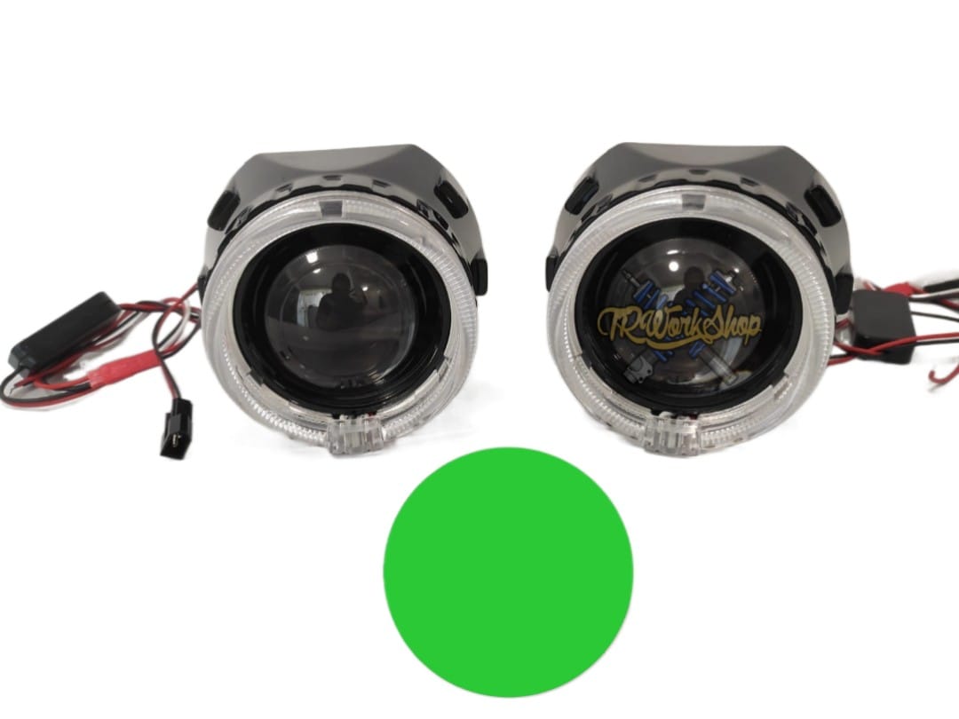 Proyectores Ojo de Ángel para Faro H4 y H7 Lupas Retrofit