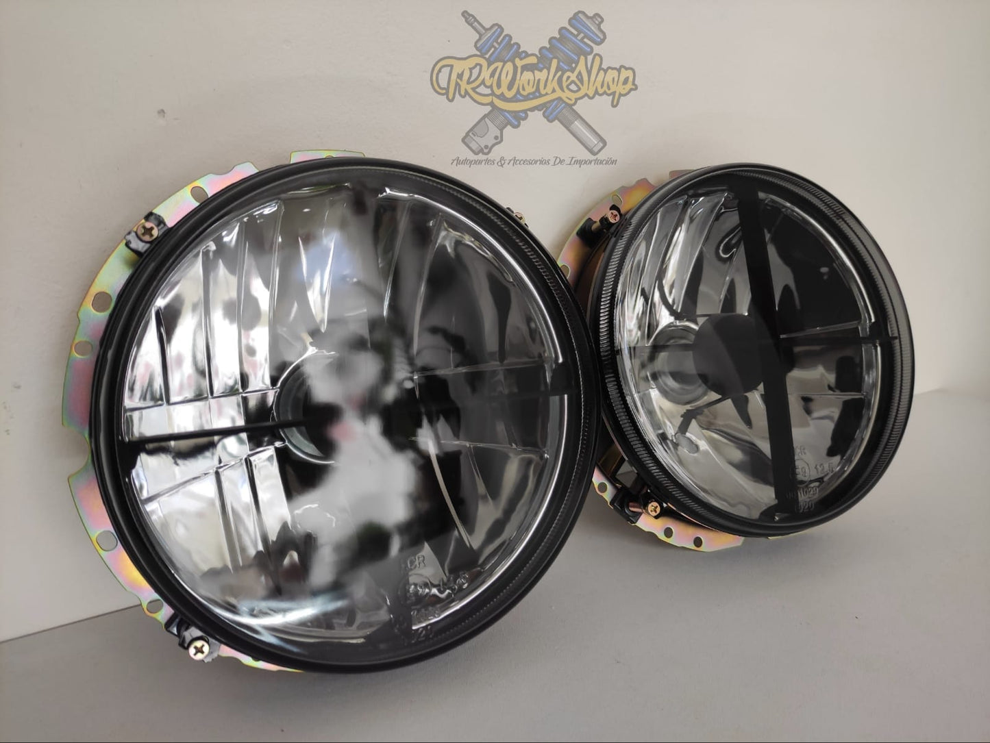 Faros Principales VW Caribe MK1 Cruz (2 Pzas) Smoke Helix JOM
