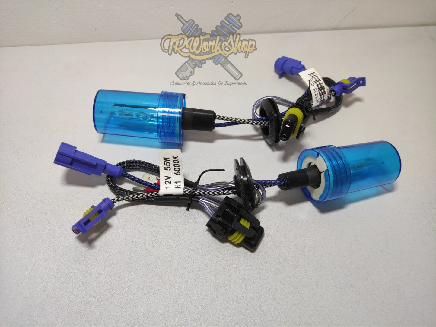Kit de Xenón H1 55W AC Fast Start | 6000K | Retrofit | TRWS K6 | Alta Potencia