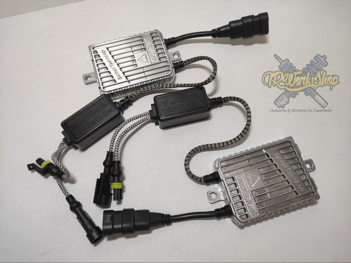 Kit de Xenón H1 55W AC Fast Start | 6000K | Retrofit | TRWS K6 | Alta Potencia