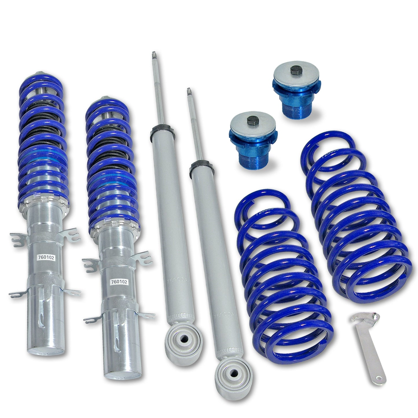 Coilovers JOM Blueline para Volkswagen Jetta Golf A4 Mk4 Beetle León Clásico