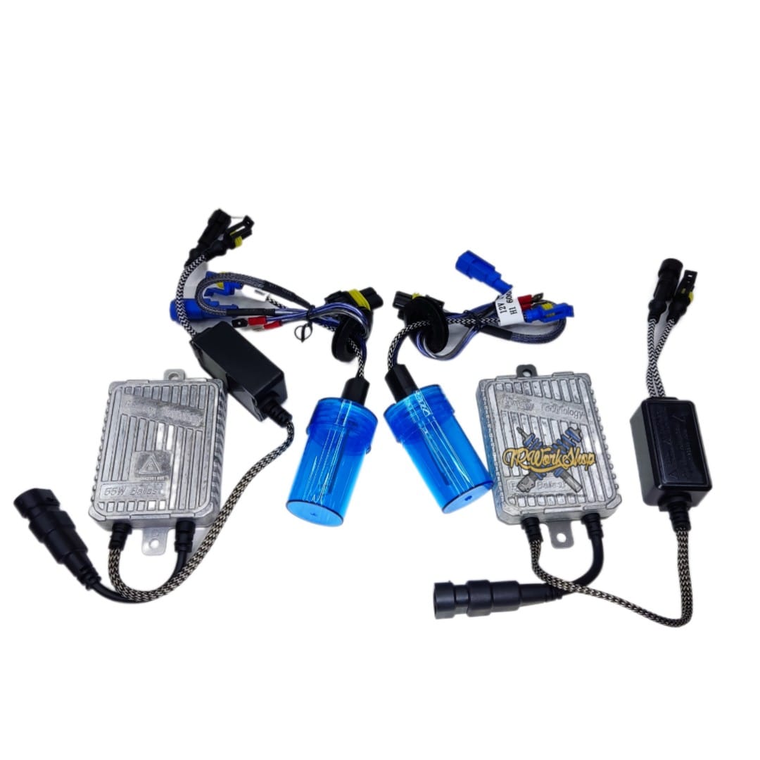 Kit de Xenón H1 55W AC Fast Start | 6000K | Retrofit | TRWS K6 | Alta Potencia