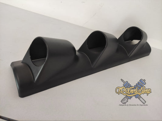 Base para 3 Medidores 52mm | Para Poste A-Pilar | Universal | JOM Alemania