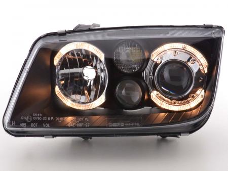 Faros Jetta A4 Mk4 Aro de Ángel Import Ecode – Depo