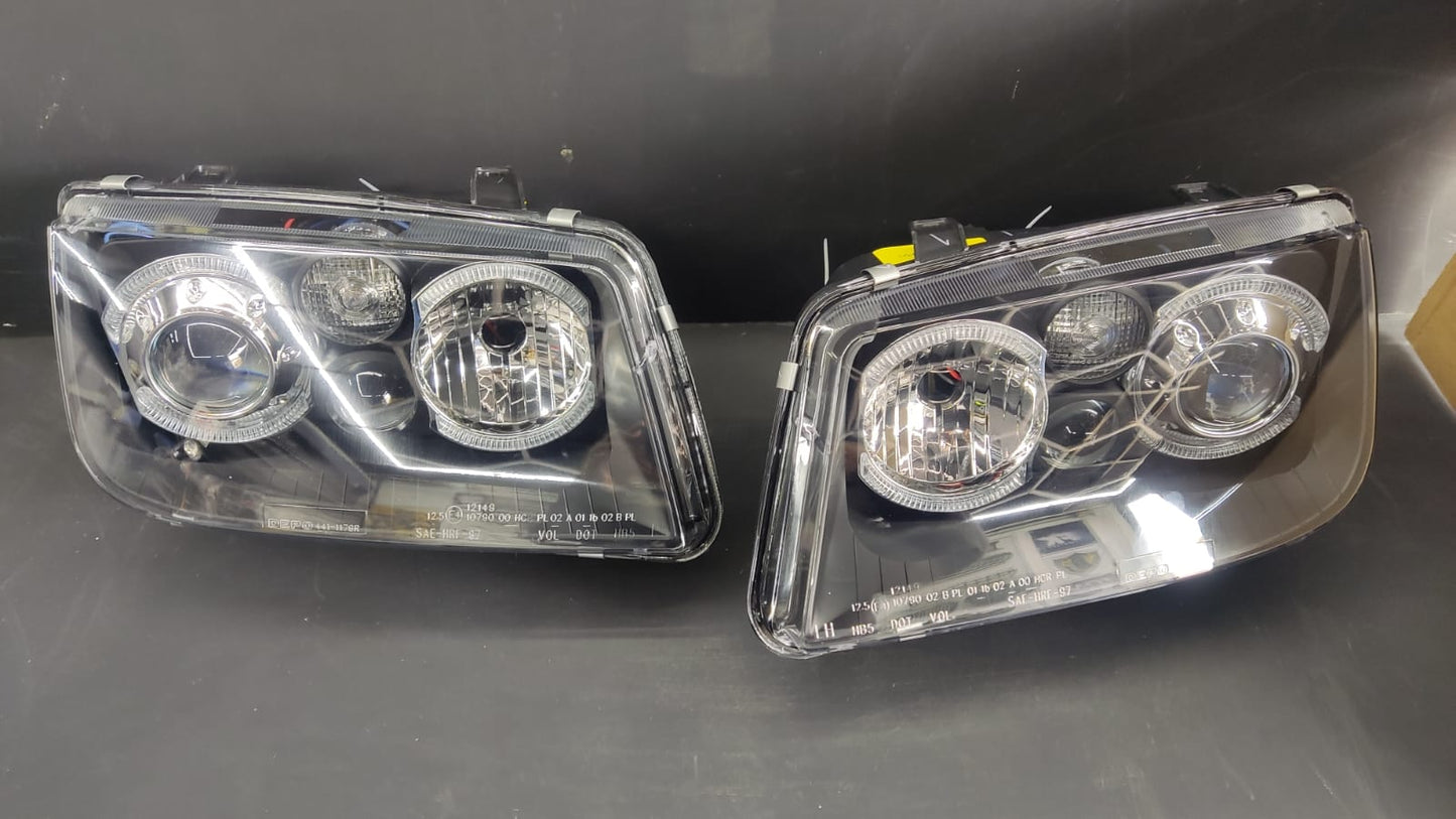 Faros Jetta A4 Mk4 Aro de Ángel Import Ecode – Depo