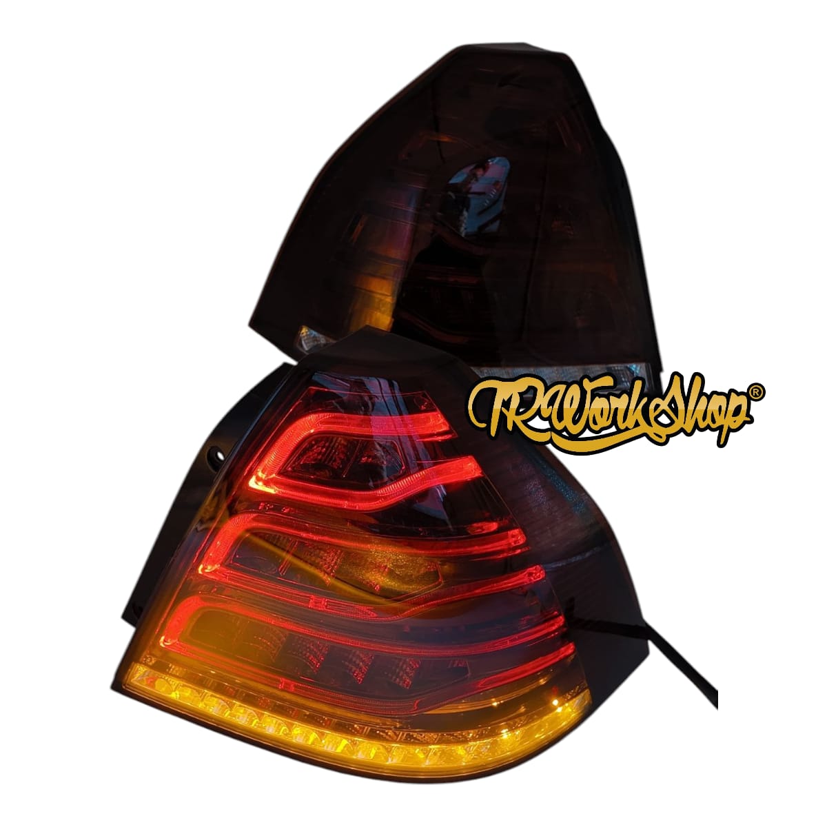 Calaveras Full LED Aveo 2008-2017 | Tipo Mercedes o BMW | TRWorkShop