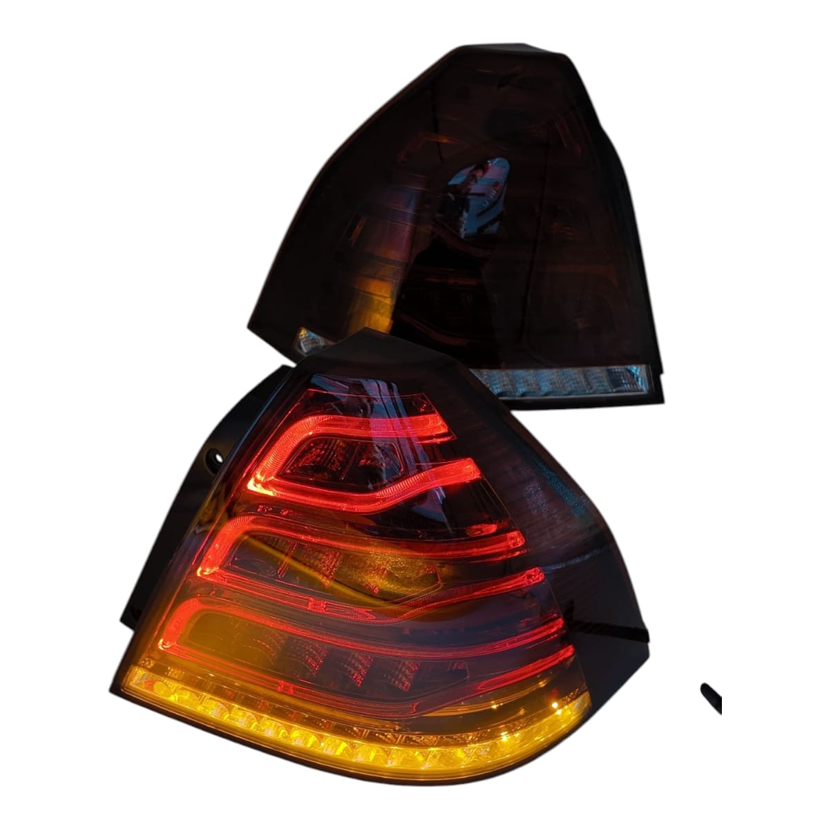 Calaveras Full LED Aveo 2008-2017 | Tipo Mercedes o BMW | TRWorkShop