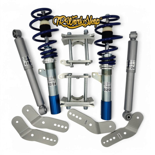 Full Coilovers VW Caddy Pasajeros / Trabajo Standard | Altura Ajustable 20-65mm | JOM Alemania