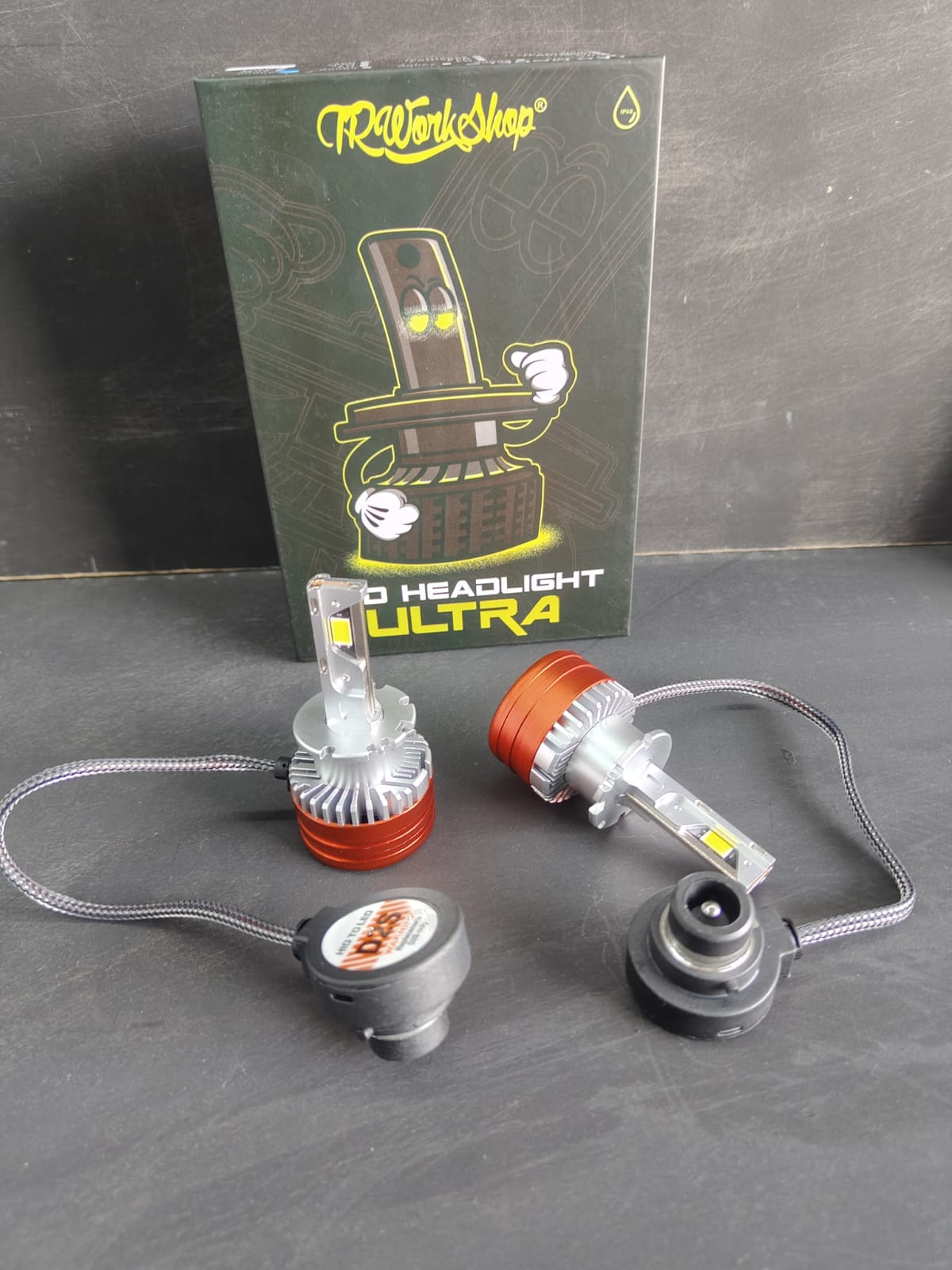 Kit Focos LED Ultra D1S D2S D3S D4S D5S | Reemplazo Xenón | 20,000LM | TRWorkShop