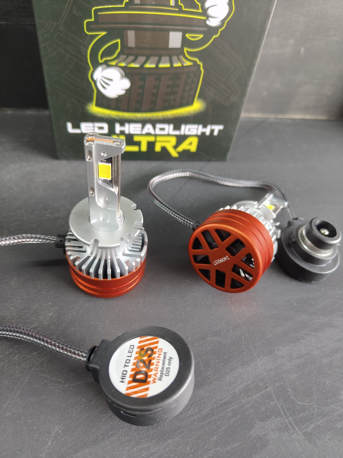 Kit Focos LED Ultra D1S D2S D3S D4S D5S | Reemplazo Xenón | 20,000LM | TRWorkShop