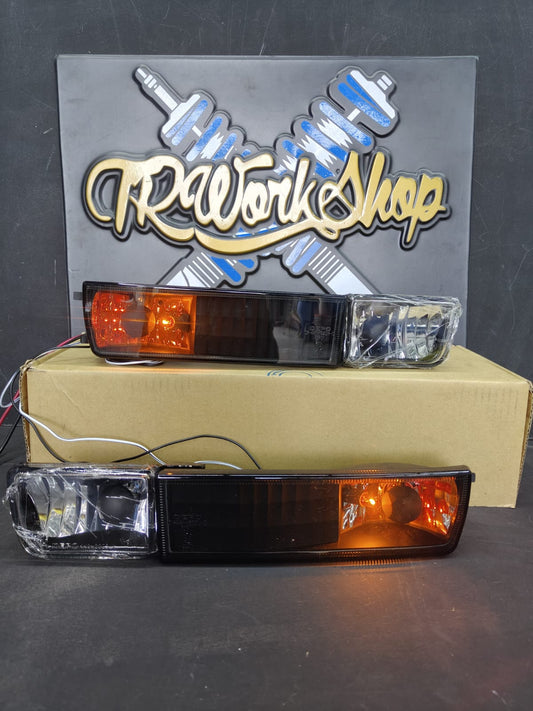 Faros de Niebla Golf Jetta A3 Mk3 Smoke – Facia Europea | JOM