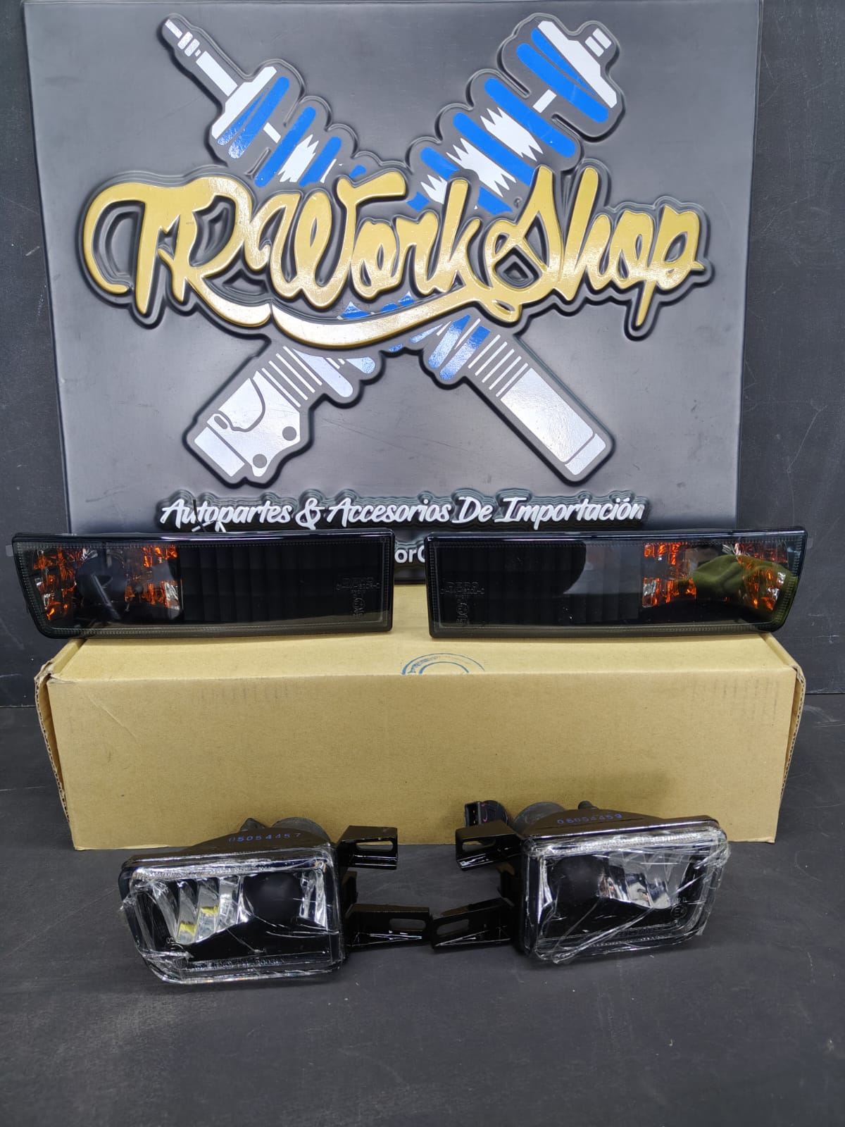 Faros de Niebla Golf Jetta A3 Mk3 Smoke – Facia Europea | JOM