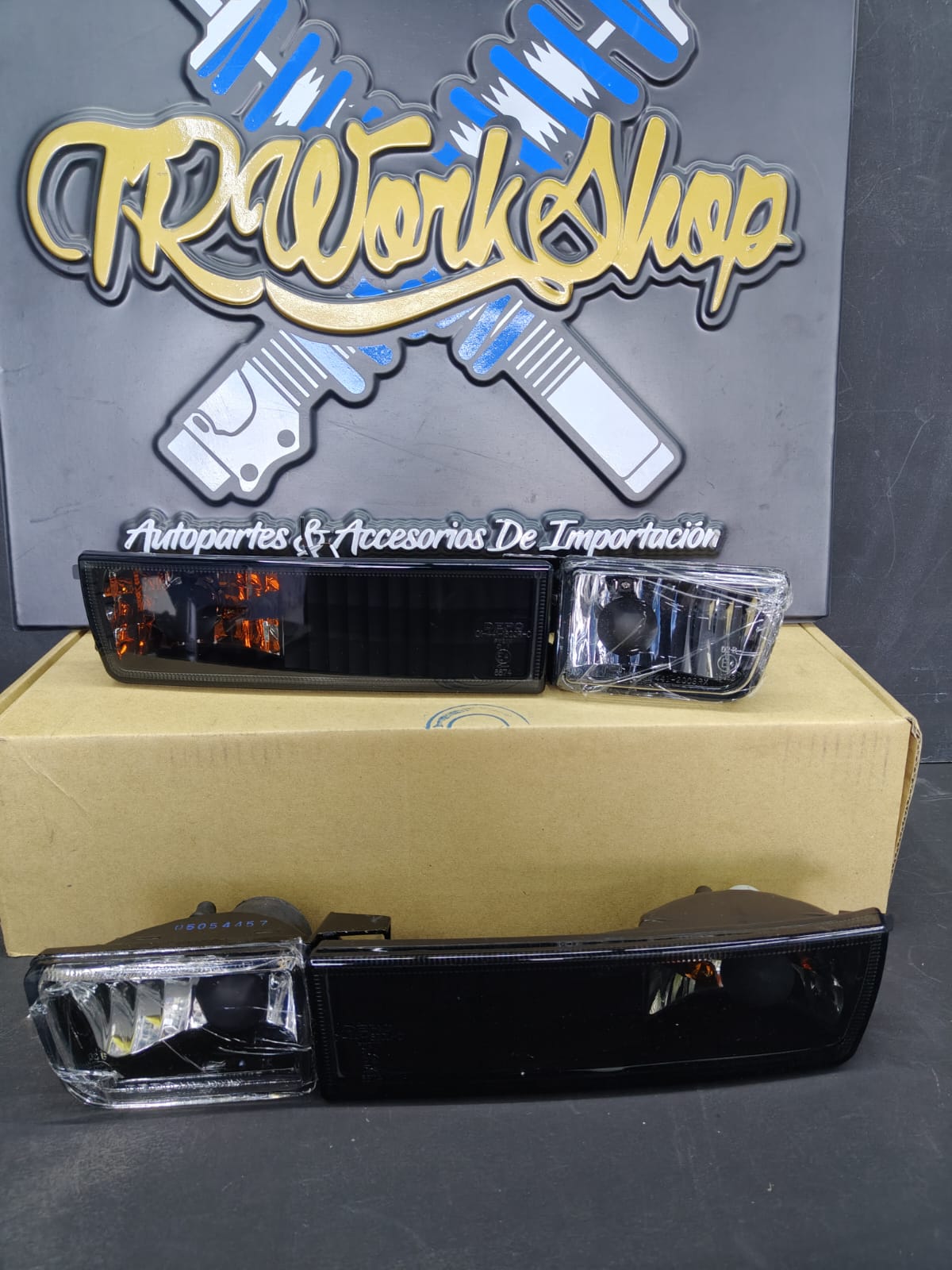 Faros de Niebla Golf Jetta A3 Mk3 Smoke – Facia Europea | JOM