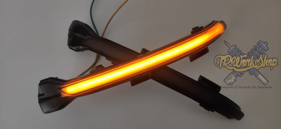 LED Direccional Dinámica Secuencial Espejo Golf Mk7 / Jetta A7 | Luz Ámbar | TRWS
