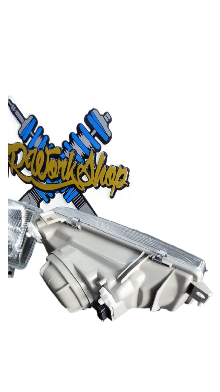 Par de Faros E-Code Europeo VW Jetta Mk3 Rallado | TRW