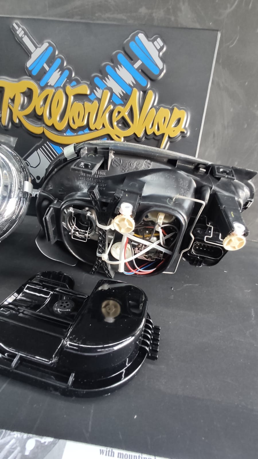 Faros E-Code Cromo con Niebla Golf GTI Mk4 R32 Euro | Depo