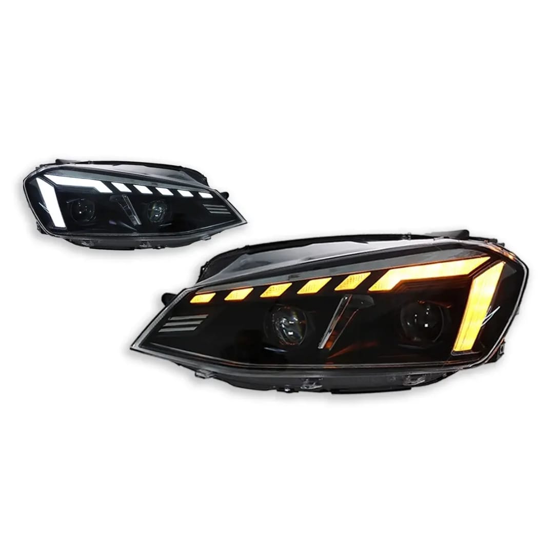 Faros LED Red Line VW Golf Mk7 TSI Variant 2015-2017 | Type RS5 | Secuenciales | AKD
