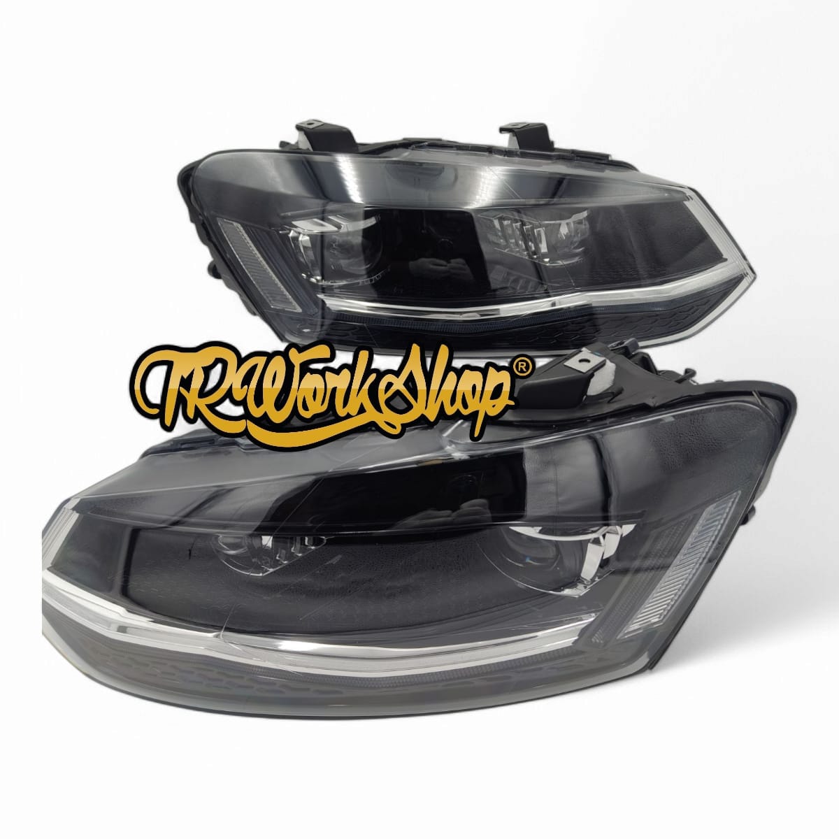 Faros VW Polo Vento 2013-2022 Silverline Secuencial DLR | Importados