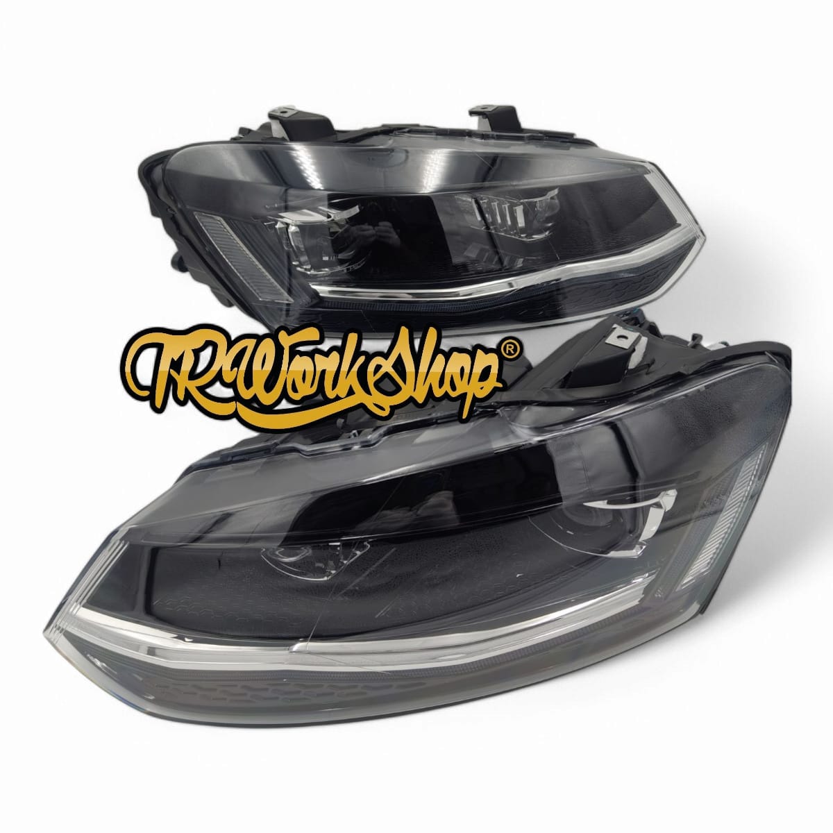 Faros VW Polo Vento 2013-2022 Silverline Secuencial DLR | Importados