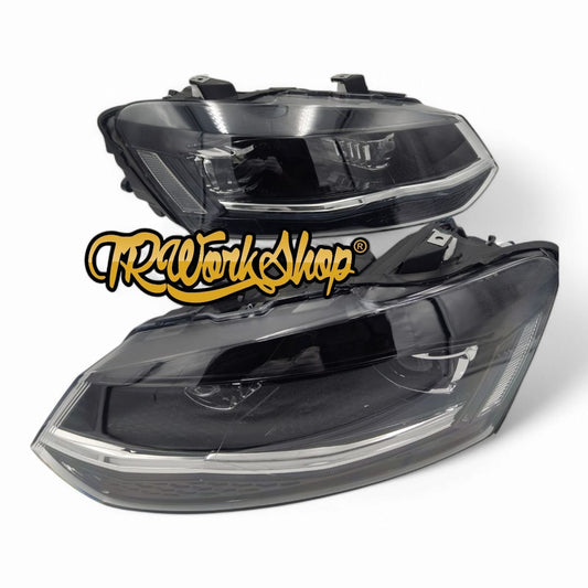 Faros VW Polo Vento 2013-2022 Silverline Secuencial DLR | Importados