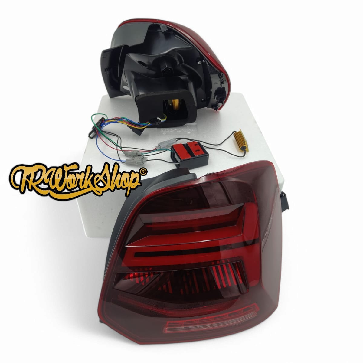 Calaveras LED VW Polo 6R 2013-2022 Smoke & Cherry | Vland