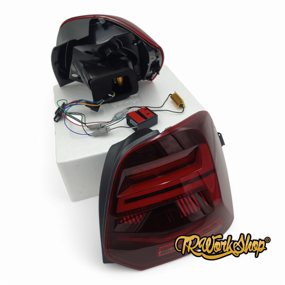Calaveras LED VW Polo 6R 2013-2022 Smoke & Cherry | Vland