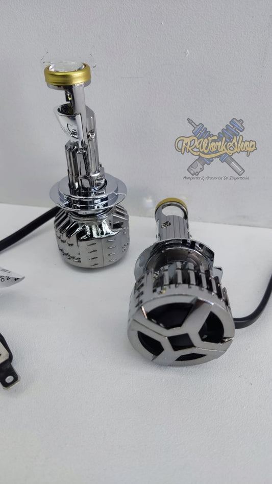 LED H7 / H11 Mini Proyector Tipo Lupa | 6000K | Canbus Alta Calidad | TRWS