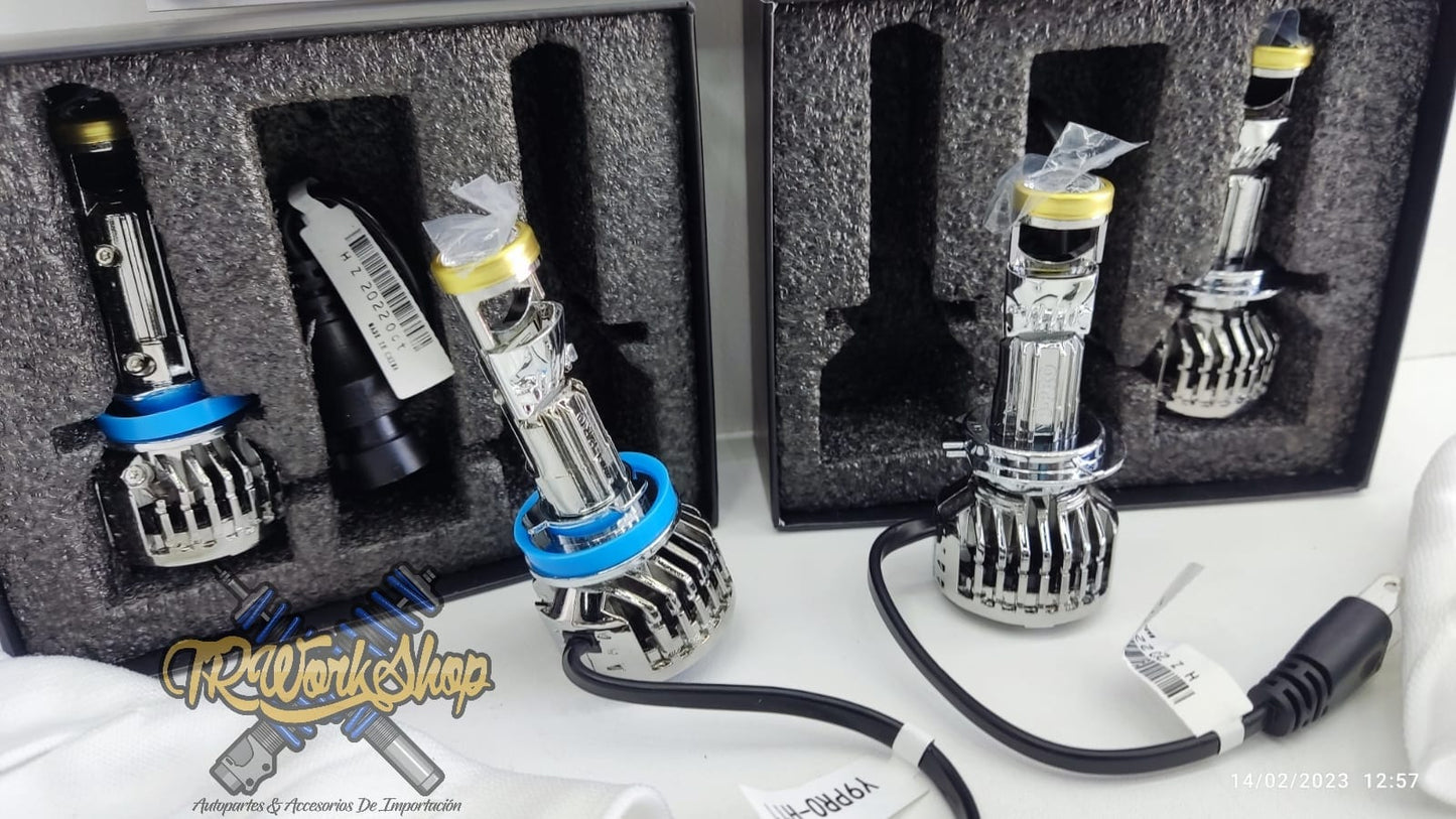 LED H7 / H11 Mini Proyector Tipo Lupa | 6000K | Canbus Alta Calidad | TRWS