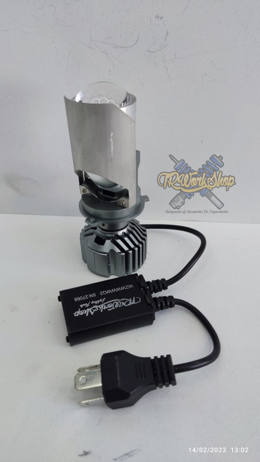 LED H4 Mini Proyector Motocicleta 6000K | Canbus Alta Calidad