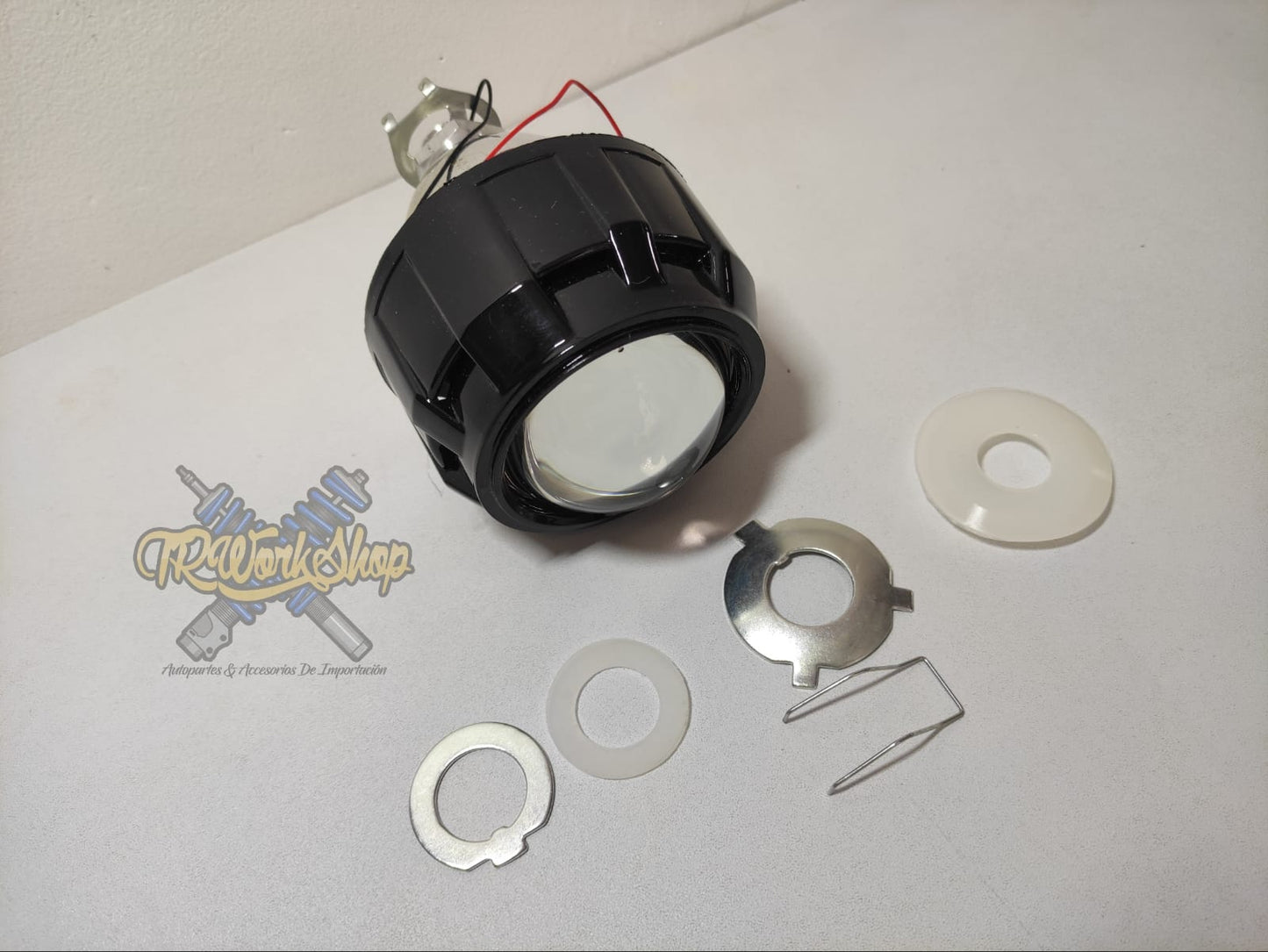 Proyector 2.5” Bi-Xenón para Faro H4 y H7 | 1 Pieza | Lupa Retrofit Universal | TRWS